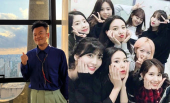 박진영, 트와이스 7주년 축하 