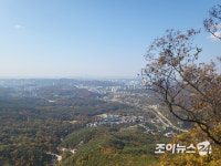 [포토] 북한산 원효암에서 바라본 서울 전역
