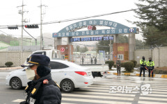 [포토]방탄소년단 진 입대 앞둔 신병교육대