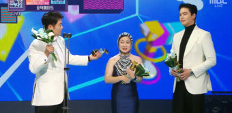 [MBC방송연예대상] '팜유' 전현무·박나래·이장우, 베스트커플상 