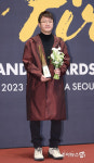 [포토]장시원 PD, 최강야구 올해의 스포츠예능