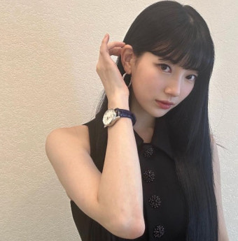 수지, 머리 한번 넘겼을 뿐인데 치명적 매력...조현아 