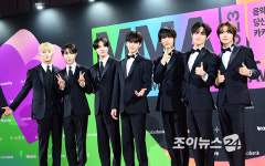 [포토]엔시티드림, 첫 MMA 호스트 느낌으로