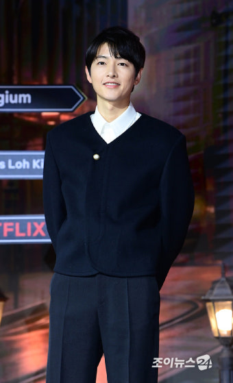 [포토]넷플릭스 영화 '로기완'으로 돌아온 송중기