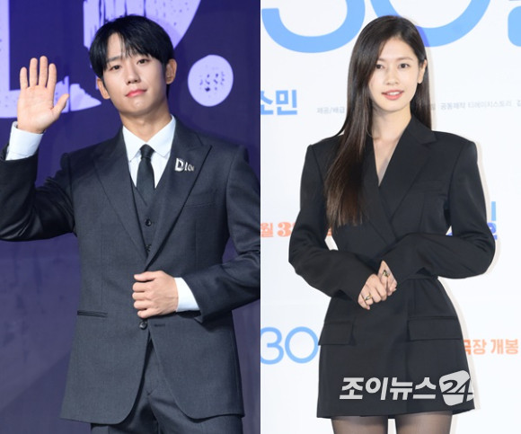 엄마친구아들 로코 케미 엘르 화보, 정해인-정소민의 로맨틱한 순간