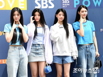 아일릿, '뉴진스 카피' 논란 속 '컬투쇼' 밝은 모습 
