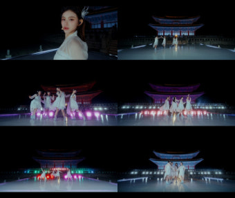 뉴진스, K팝 걸그룹 최초 경복궁 근정전 무대 