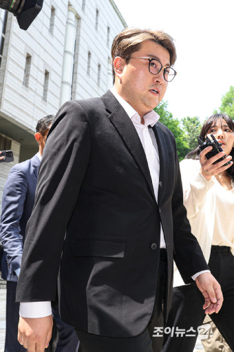 [포토]김호중 구속영장실질심사 출석