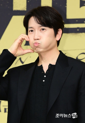 [포토]'커넥션' 지성, 볼하트에 볼풍선~애교에 진심