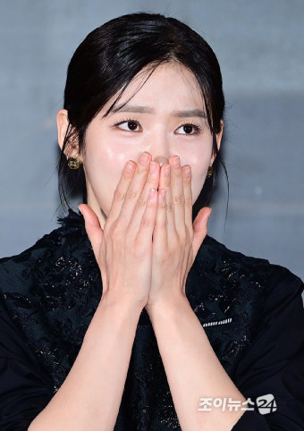 [포토]'드라이브' 박주현, 시사회 후 취재진 호평에 감동 표정