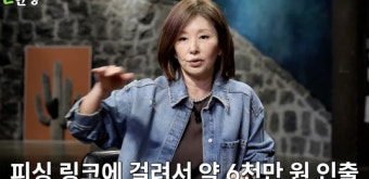 이미숙, 피싱 사기 고백 
