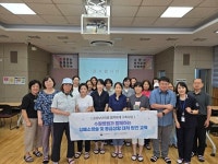 ‘응급·안전사고 더 이상 두렵지 않아’···경기도의료원 수원병원, 장기요양시설 종사자 대상 교육 진행