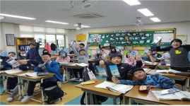 동구, 초등학교 8곳에 미세먼지 투과 방지 마스크 무상배부