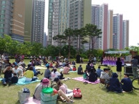 중구, 영종한라비발디 아파트 잔디광장서 찾아가는 문화공연 개최