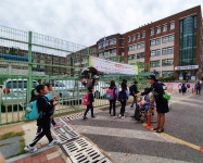 계양구, 부현동초교 인근서 시민단체와 연계한 어린이 교통사고 줄이기 캠페인