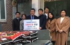 서인천세무서 세정협의회, 서구 오류왕길동에 취약계층 사랑의 쌀 기탁
