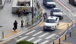 횡단보도 앞 정지 확대…인천서 우회전 사고 41% 감소