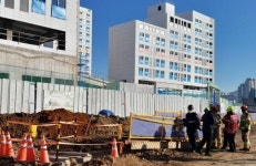 인천 아파트 공사장에 6·25 때 불발탄