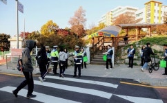 미추홀구, 옛 선인학교 부지서 교통안전 캠페인