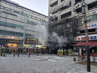 인천 구월동 로데오거리 건물서 화재…30여분 만에 초진