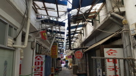 송현자유시장 철거 착수…인천 원도심 개발 본격화