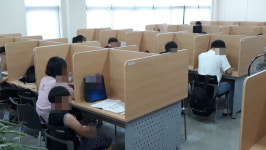 리모델링 진주 연암도서관, 수험생은 어떻게?