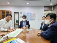 변광용 거제시장, 국회 찾아 국도14호선 예타통과 건의
