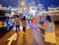 남해읍 민관 합동 청소년 보호 야간 순찰 강화