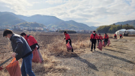 거제 하청면 설맞이 국토대청소 펼쳐