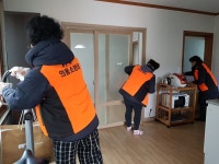 고성읍 여성의용소방대 방역활동
