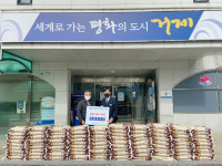 거제 능포동 안동방앗간 찹쌀 기탁