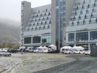 진주 이현주공 재건축정비사업조합 차량탑승 정기총회 가져