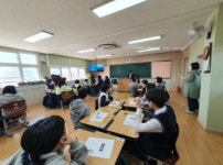 함안 칠성중학교 융합 수업 공개 및 나눔 실시
