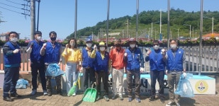 통영 도천동 바살위, 군집기 교체·환경정비