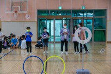 거창 웅양초, SW활용 드론축구 진로체험교실 열어