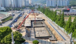 김해시 진영스포츠센터 건립 순항하고 있다