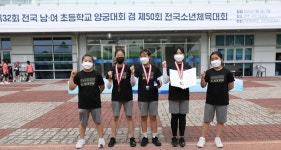 진주 촉석초 여자 양궁부 소년체전 경남선수단에 값진 은메달 안겼다