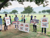 밀양파크골프장 방역지침 준수 적극 홍보 나서