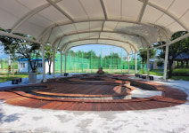 거창 가조온천 족욕장으로 힐링하러 오세요