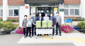 남해 서면 주민자치회 추석 맞아 백미 기탁