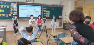 통영 제석초, 실시간 화상 학부모공개수업 운영