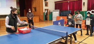 하동 적량초, 내일을 향해 달리는 탁구 꿈나무들