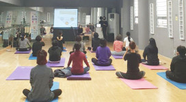 밀양시시설관리공단 테라피요가 특강