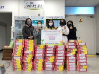 거제 대동다숲 부녀회 컵라면 기탁
