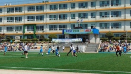 진주 남강초, 여자축구부 vs 교직원팀 축구대회