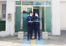 함안 군북파출소, 자살기도자 신속 구조