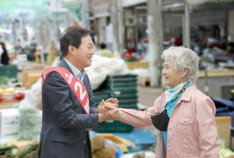 박완수 경남도지사 후보, 창원·의령·합천 유세