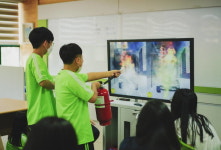 거제 수월중학교 학생안전체험장비 설치 운영