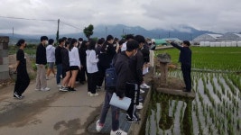 거창 가조중학교, 지역 문화 유적지 탐방 다녀와
