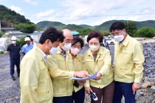 진주시의회, 여름철 재해위험지역 현장점검 나서